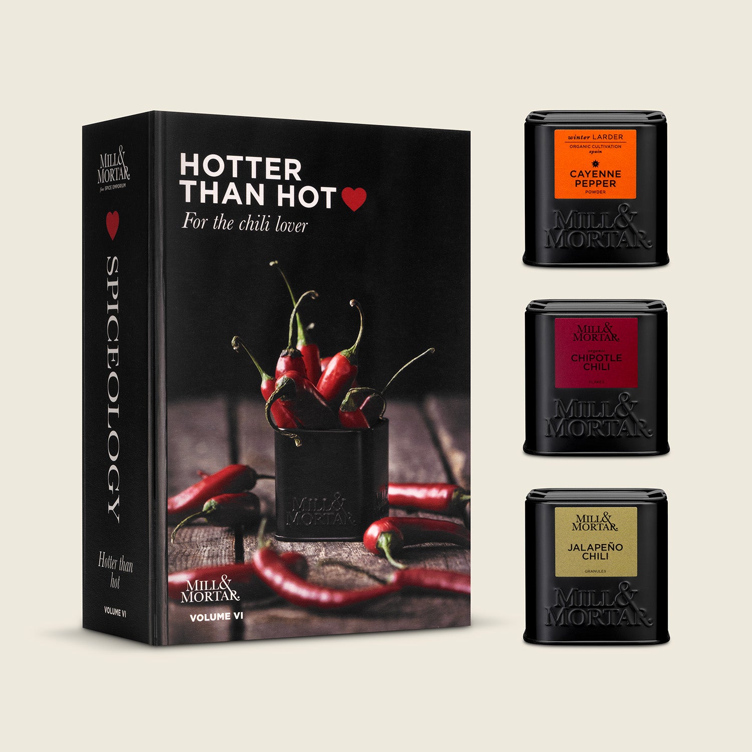 Mill & Mortar Hotter than hot, výběr chilli