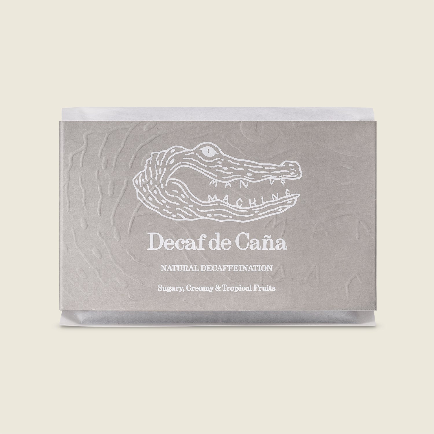 Man versus Machine Decaf de Caňa Kolumbie, zrnková bez kofeinu 100% arabica, 250g