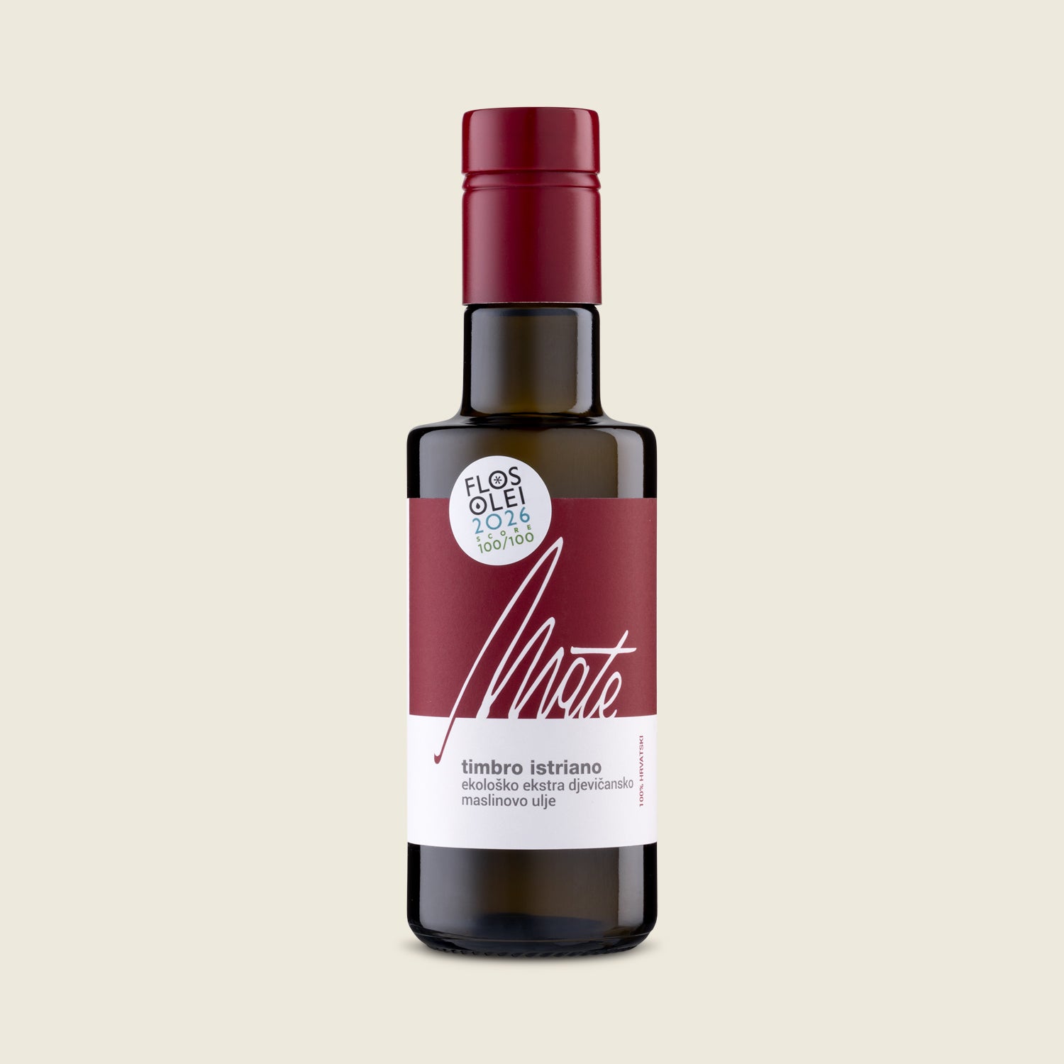 Mate Timbro Istriano, extra panenský olivový olej, 250 ml, BIO