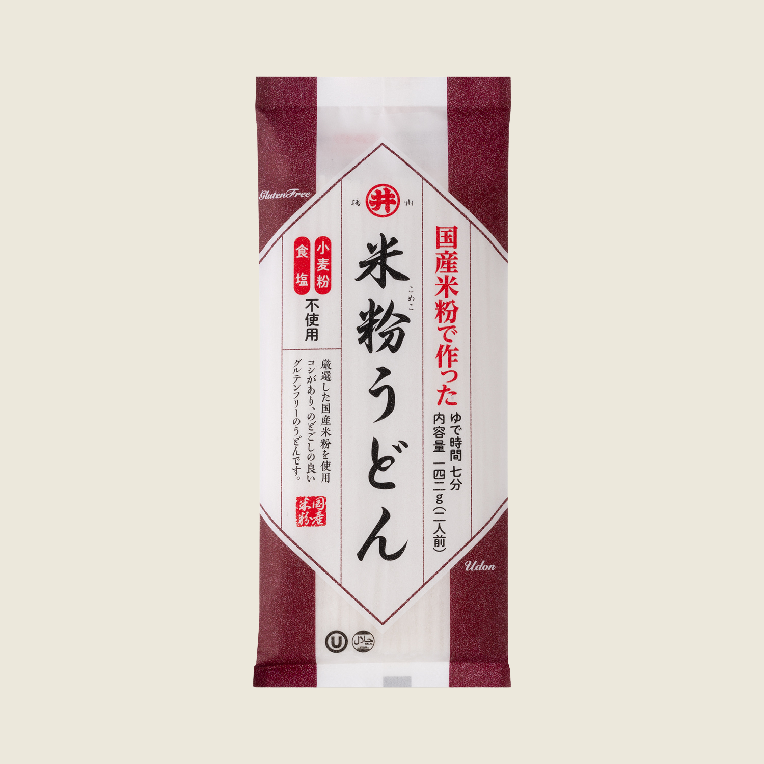 Toa Foods Udon rýžové nudle bezlepkové, 142g