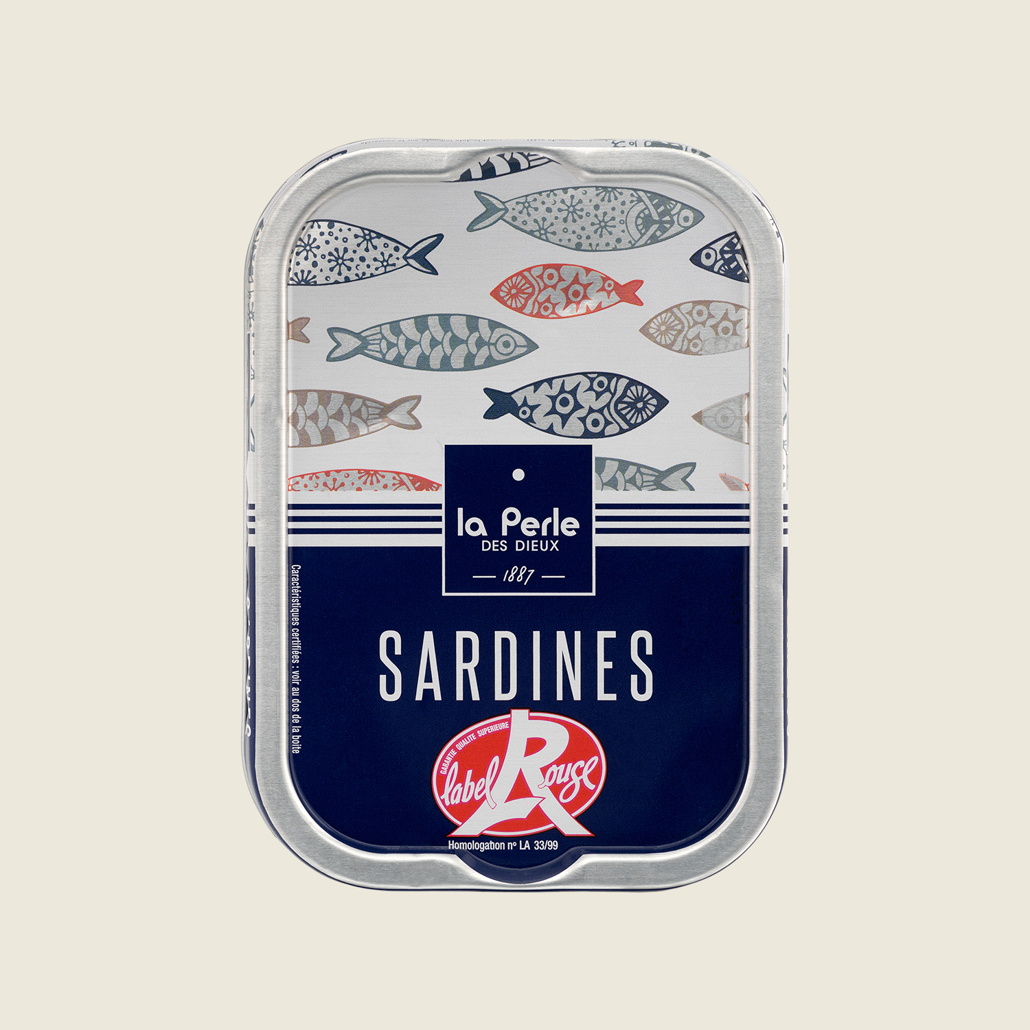La Perle des Dieux Sardinky Label Rouge, 115g