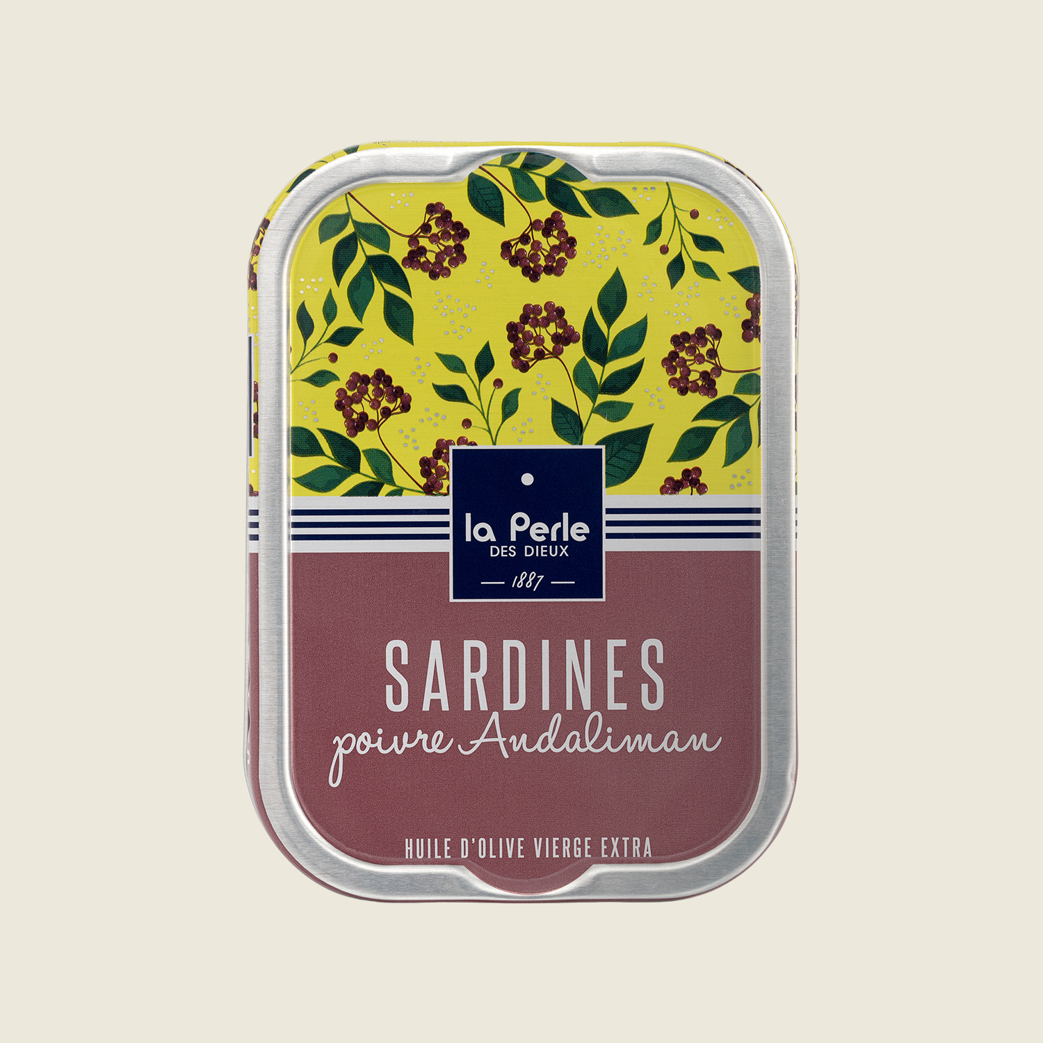 La Perle des Dieux Sardinky s andalimanským pepřem, 115g