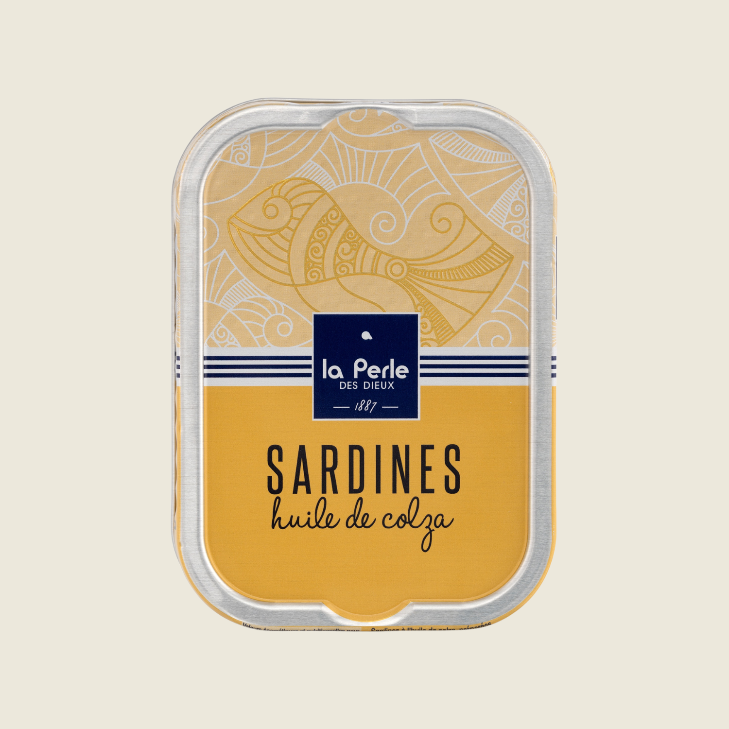 La Perle des Dieux Sardinky s řepkovým olejem, 115g