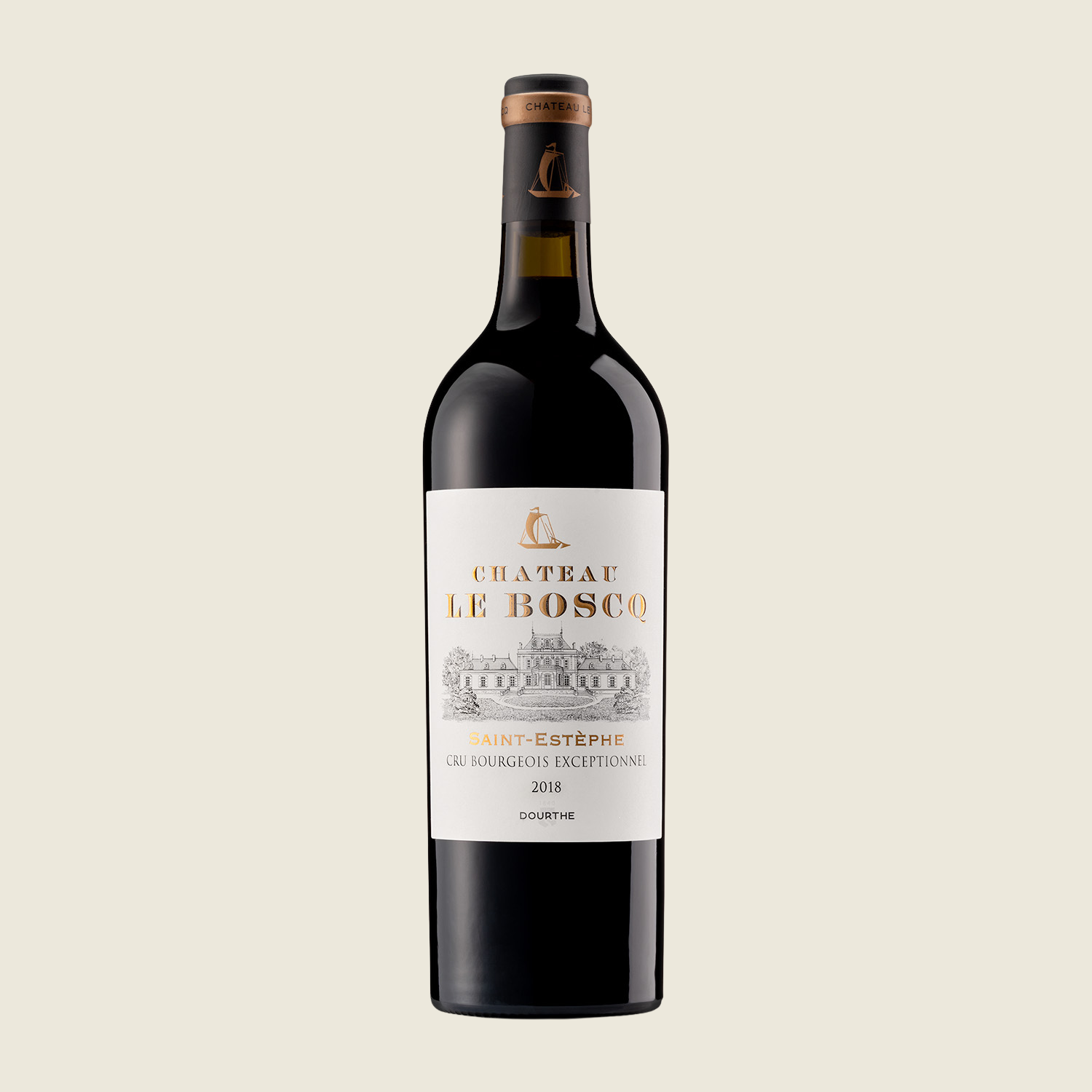 CHÂTEAU LE BOSCQ 2018, červené suché víno