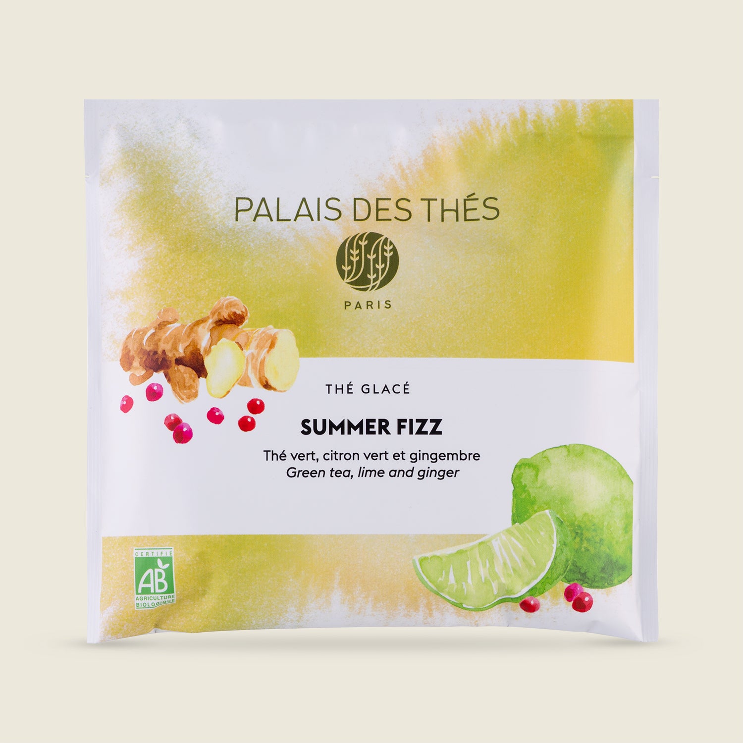 Summer Fizz, směs na přípravu ledového čaje, BIO