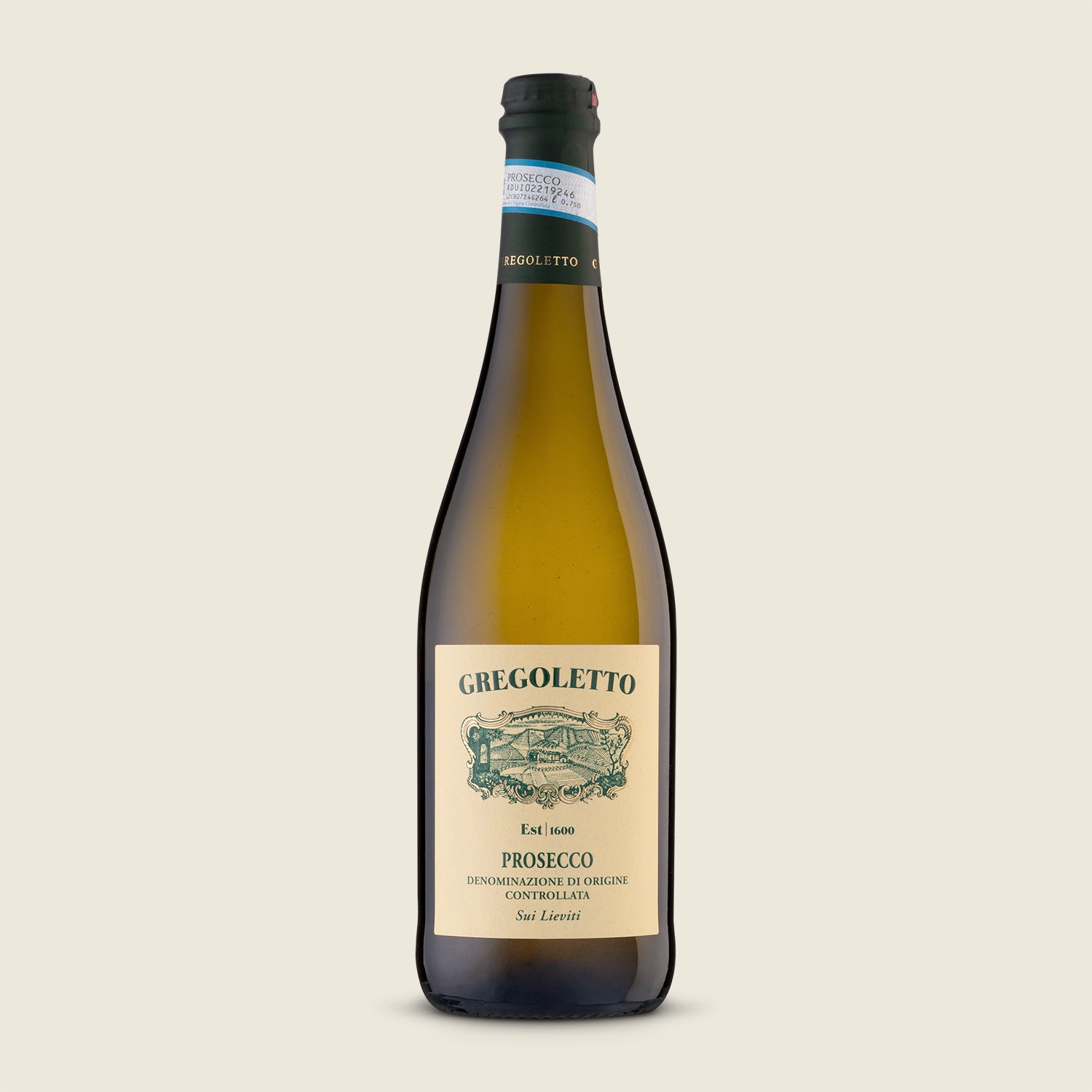 Prosecco Treviso DOC nefiltrované, Luigi Gregoletto, 750 ml