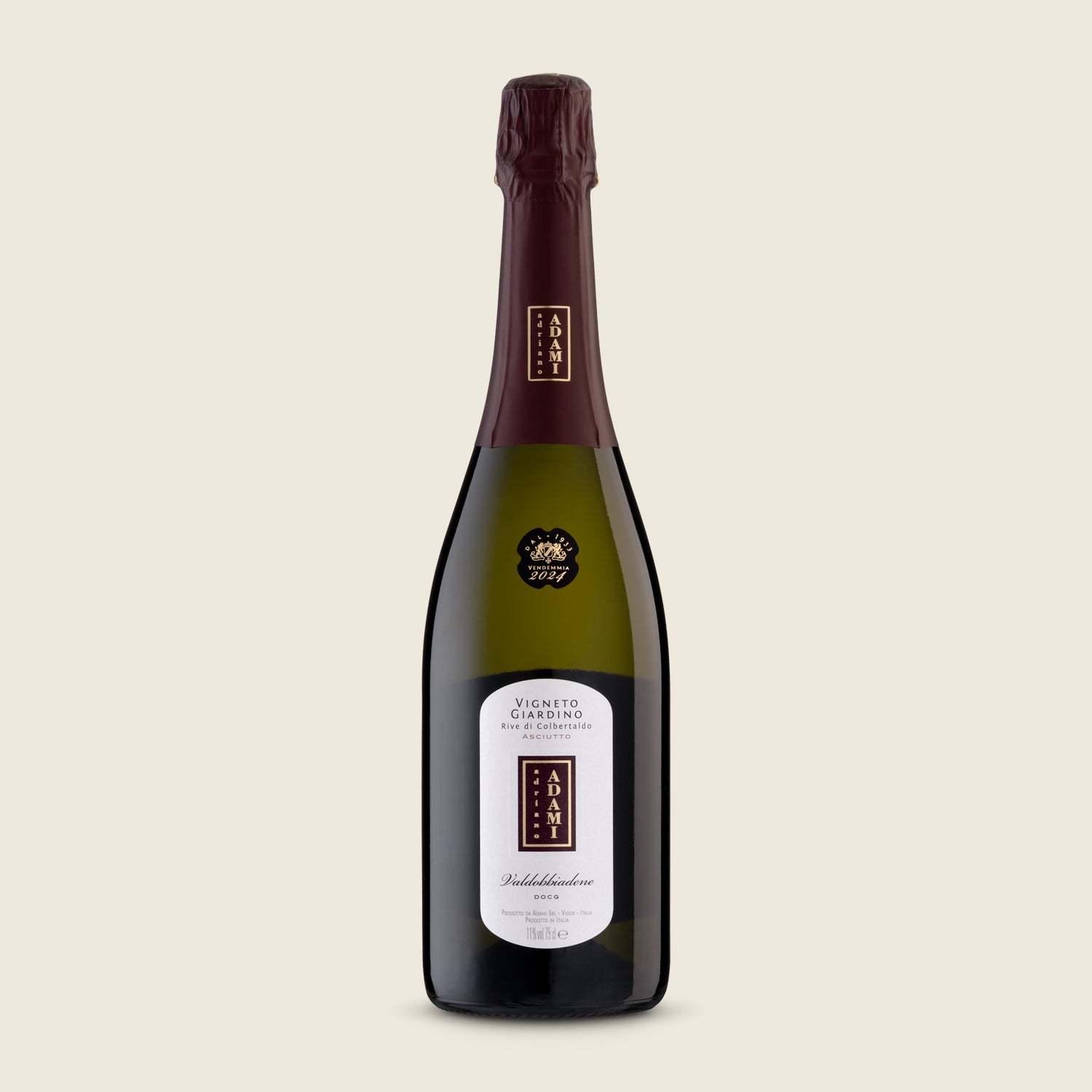 VIGNETO GIARDINO PROSECCO VALDOBBIADENE DRY DOCG, Adrianno Adami, 0,75l