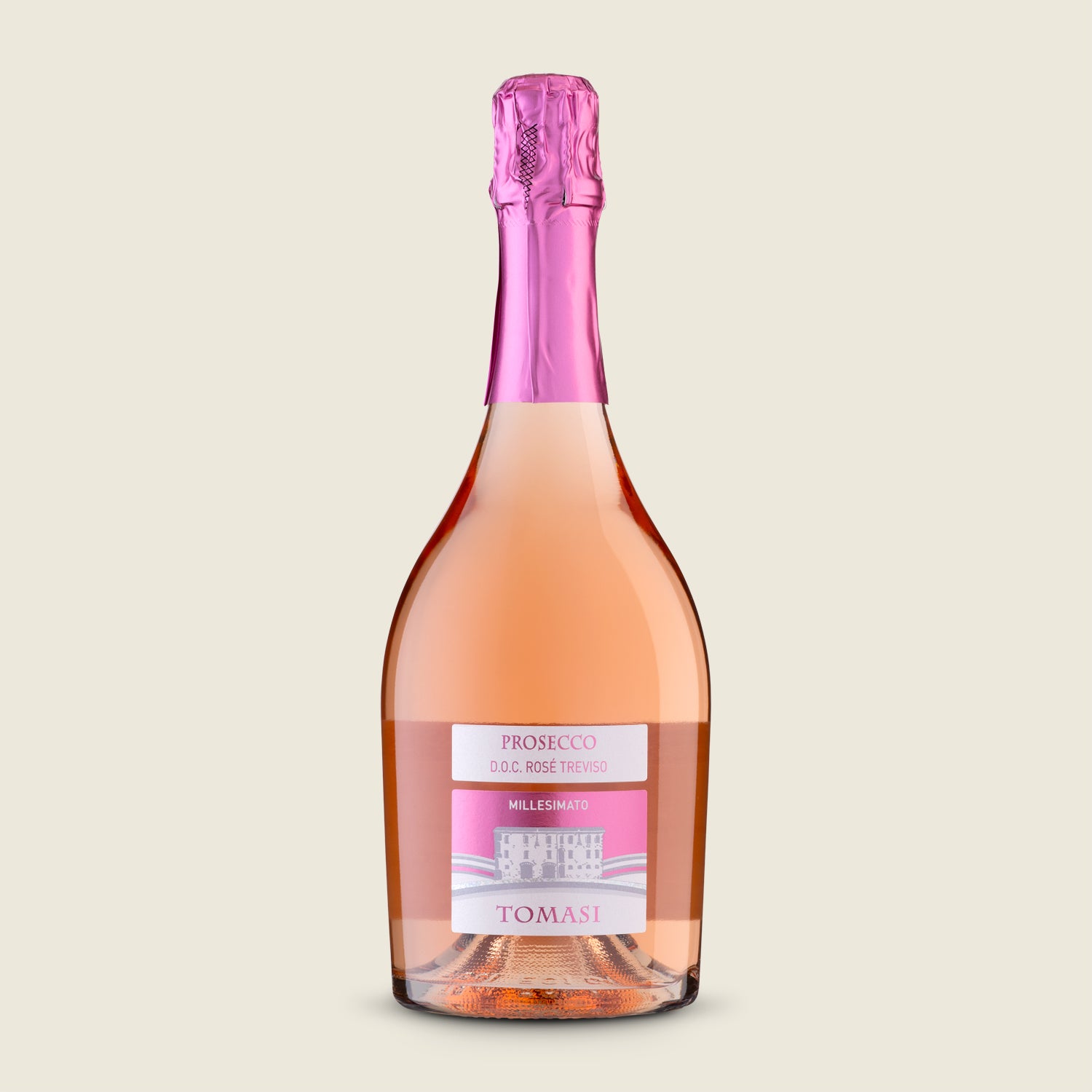 MILLESIMATO ROSÉ PROSECCO TREVISO BRUT DOC, Tomasi, 0,75l