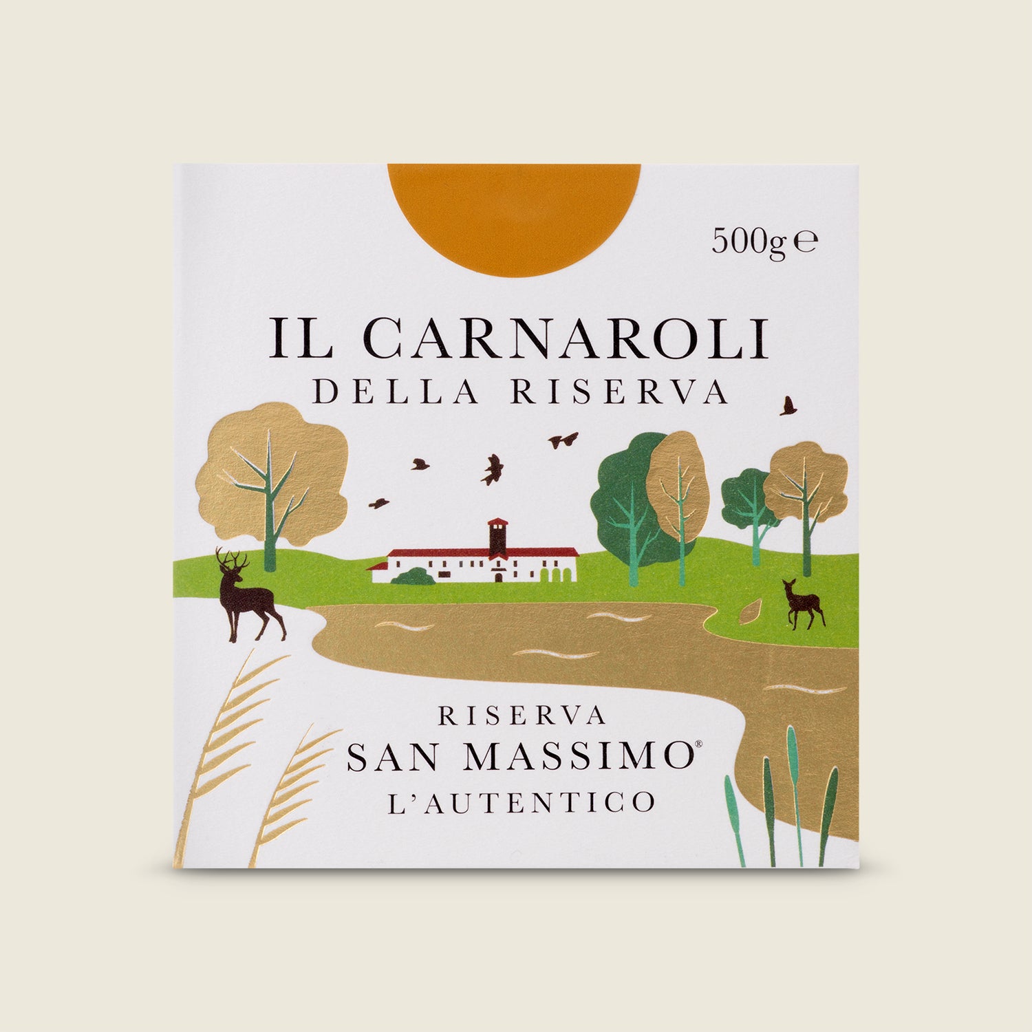 Riserva San Massimo Carnarolli rizotová rýže, 500g