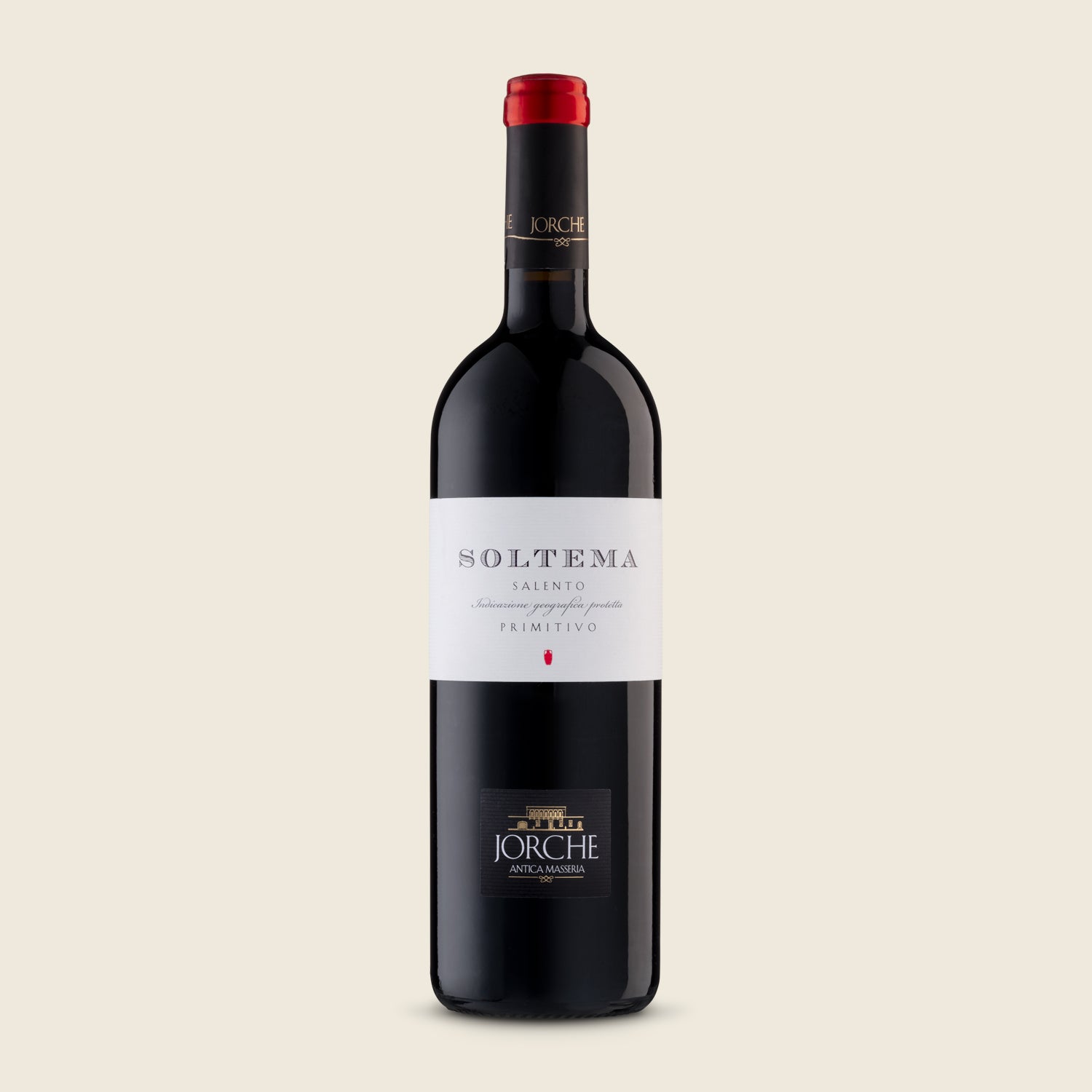 Antica Masseria Jorche SOLTEMA PRIMITIVO IGP SALENTO 2023, červené suché víno