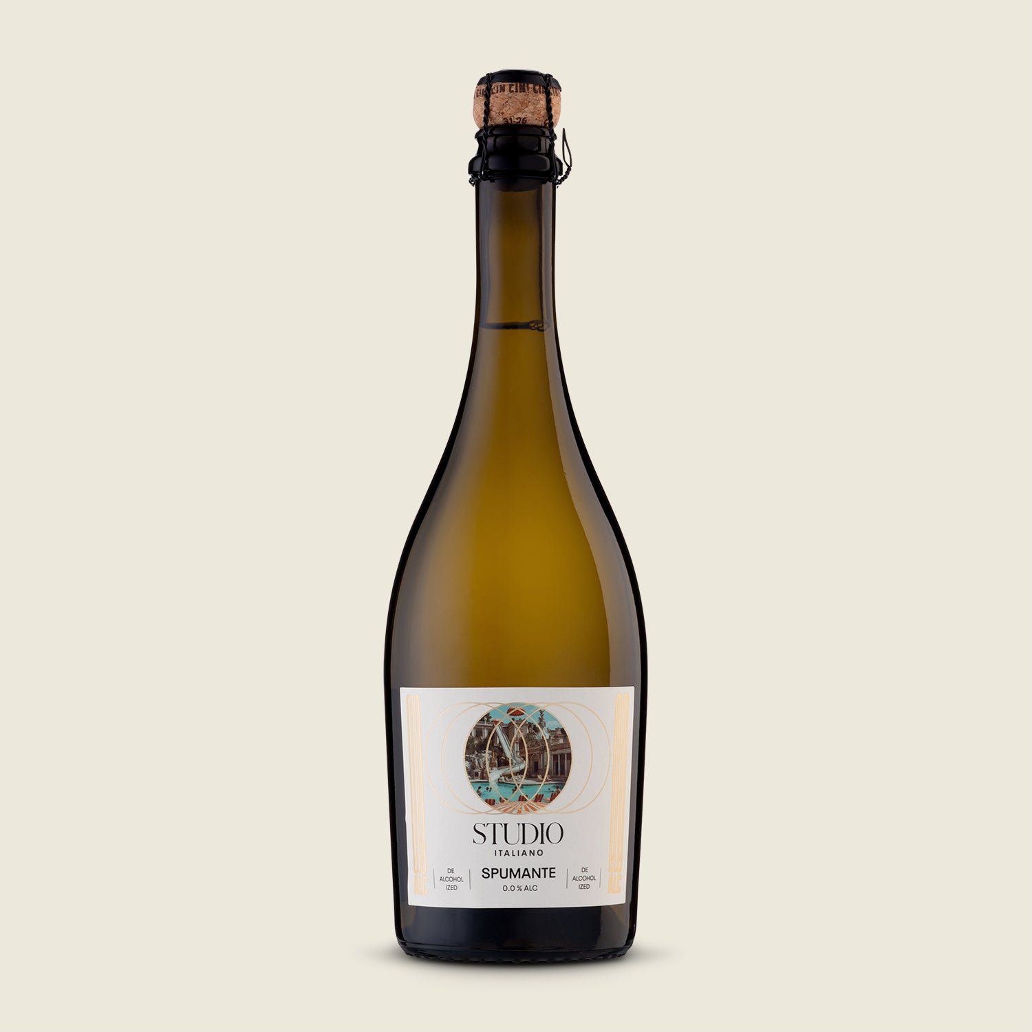 Studio Italiano Spumante, nealkoholický perlivý nápoj, 750 ml