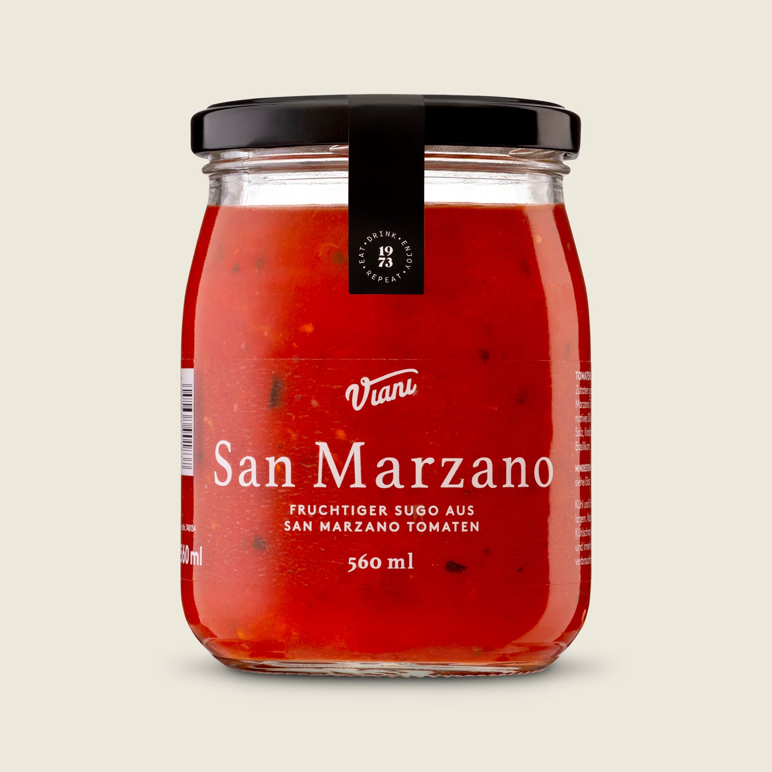Viani Sugo z rajčat San Marzano, 560 ml
