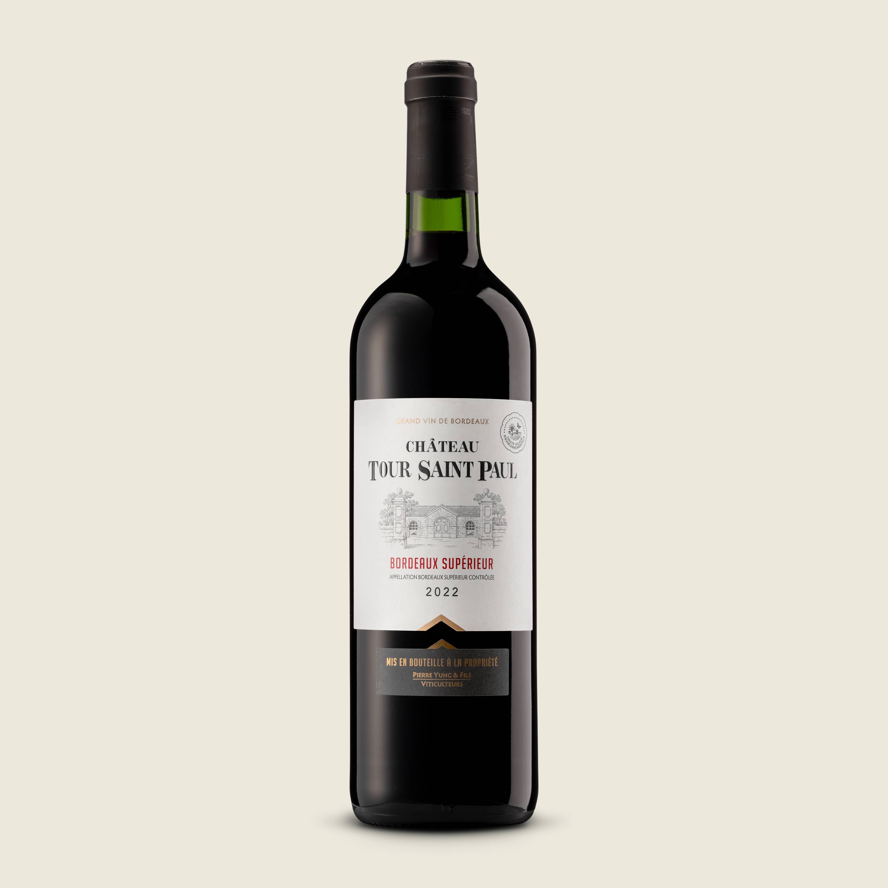 CHÂTEAU TOUR SAINT PAUL 2022, červené suché víno