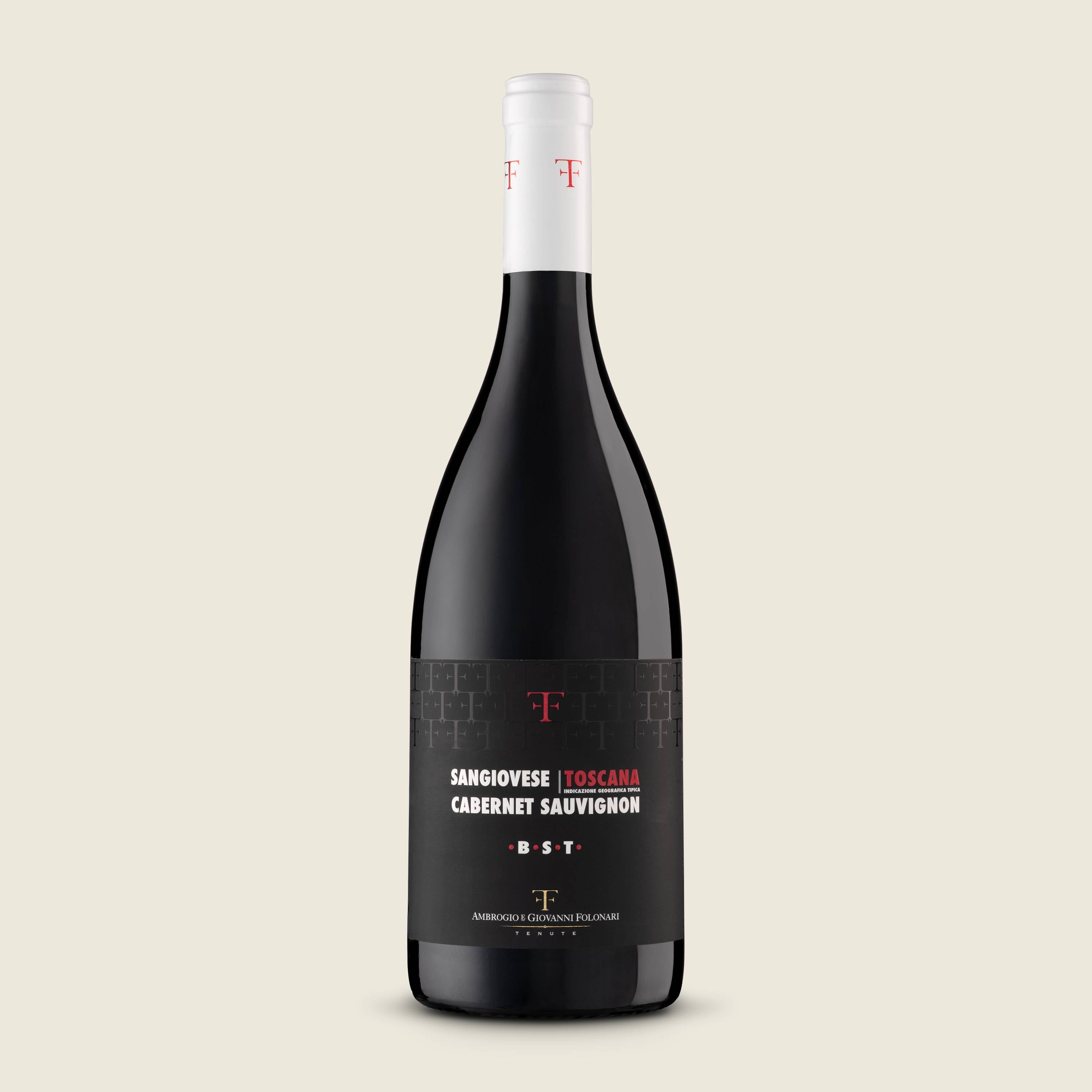 Ambrogio et Giovanni Folonari B.S.T. SANGIOVESE E CABERNET SAUVIGNON IGT TOSCANA 2024, červené suché víno