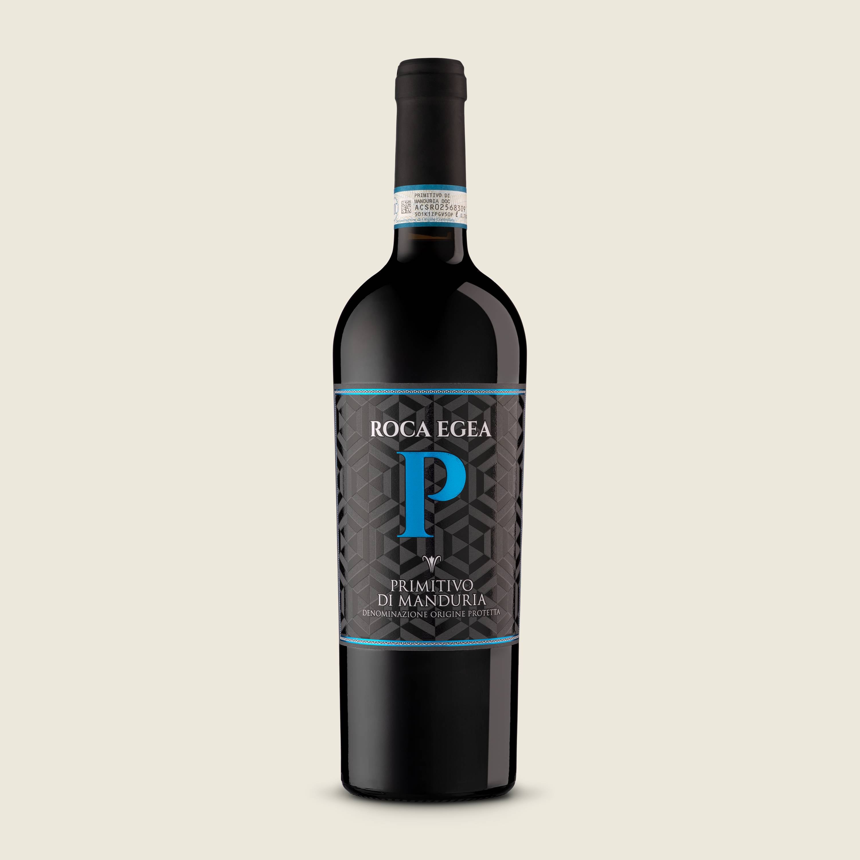 Roca Egea PRIMITIVO DI MANDURIA 2023, červené suché víno