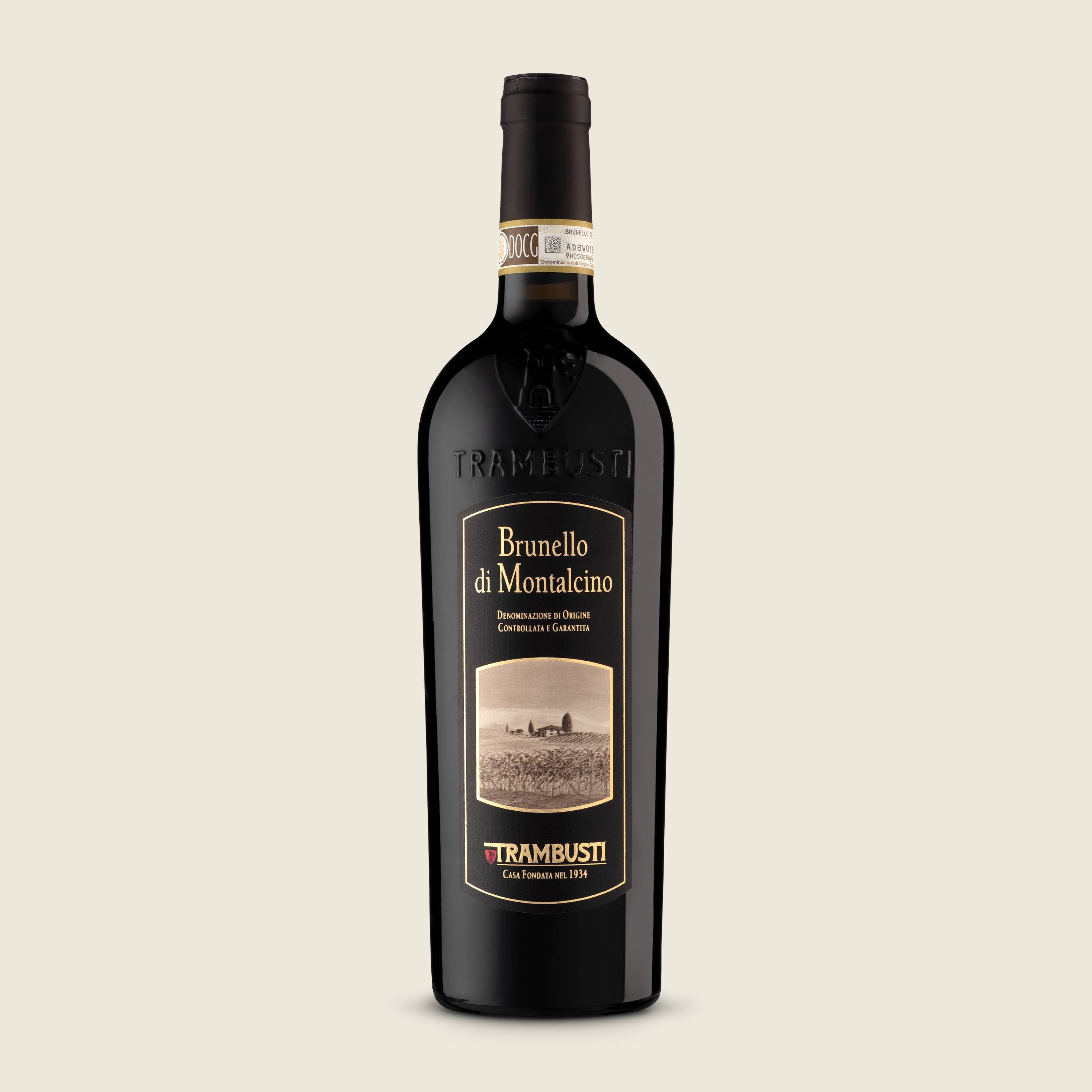 Trambusti BRUNELO DI MONTALCINO BIOLOGICO 2019, červené suché víno