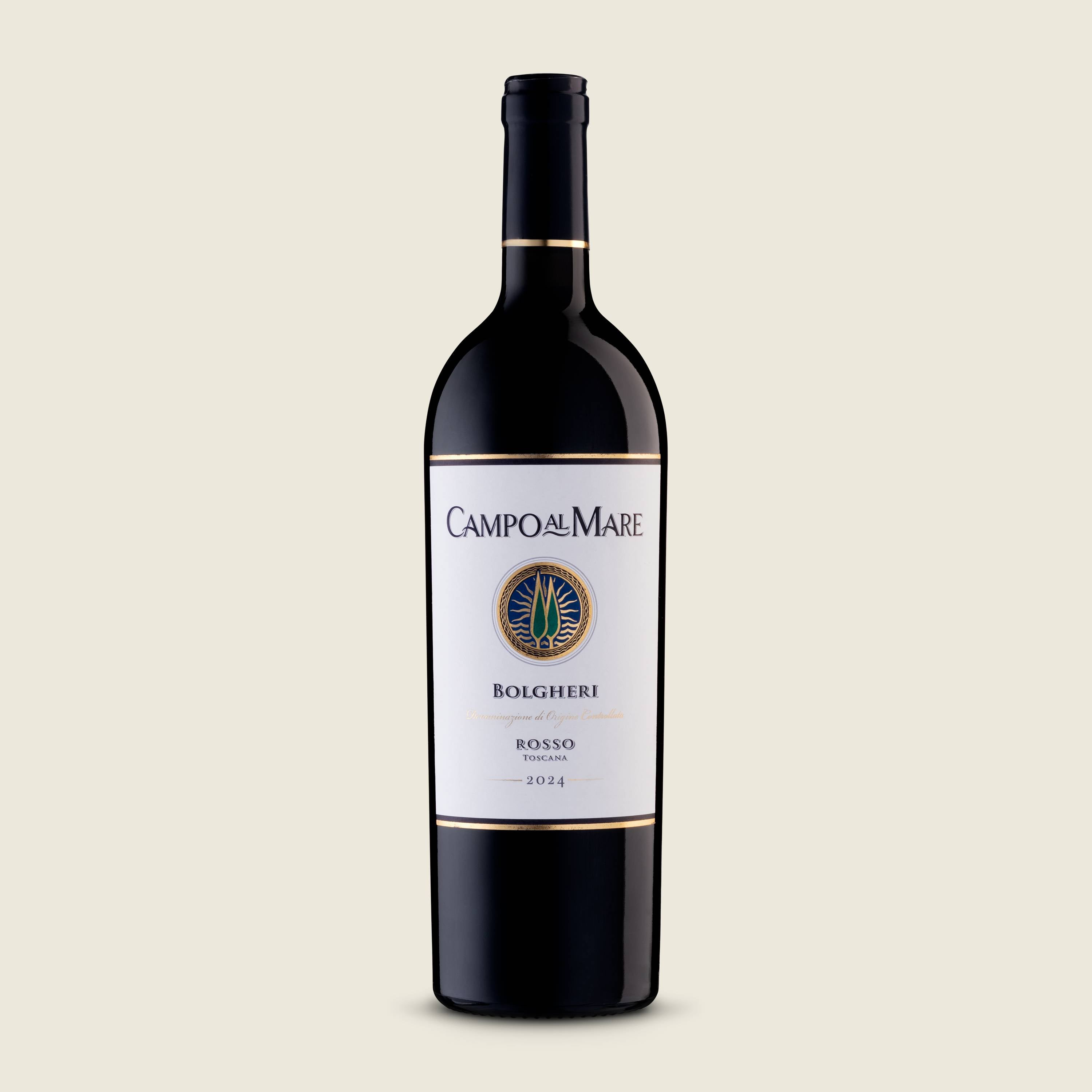 Campo al Mare BOLGHERI ROSSO DOC 2024, červené suché víno