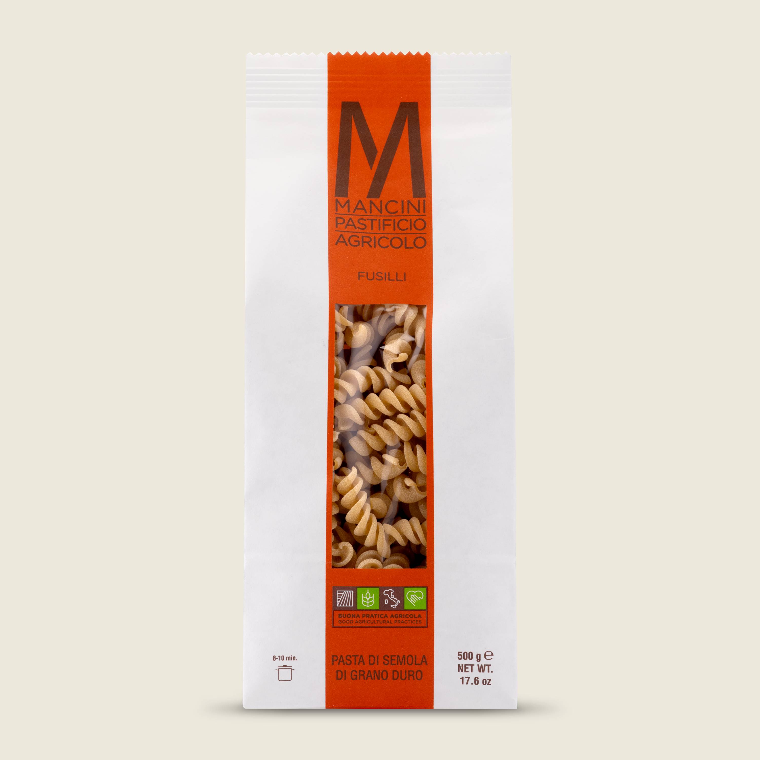 Pasta Mancini Fusilli, 500g