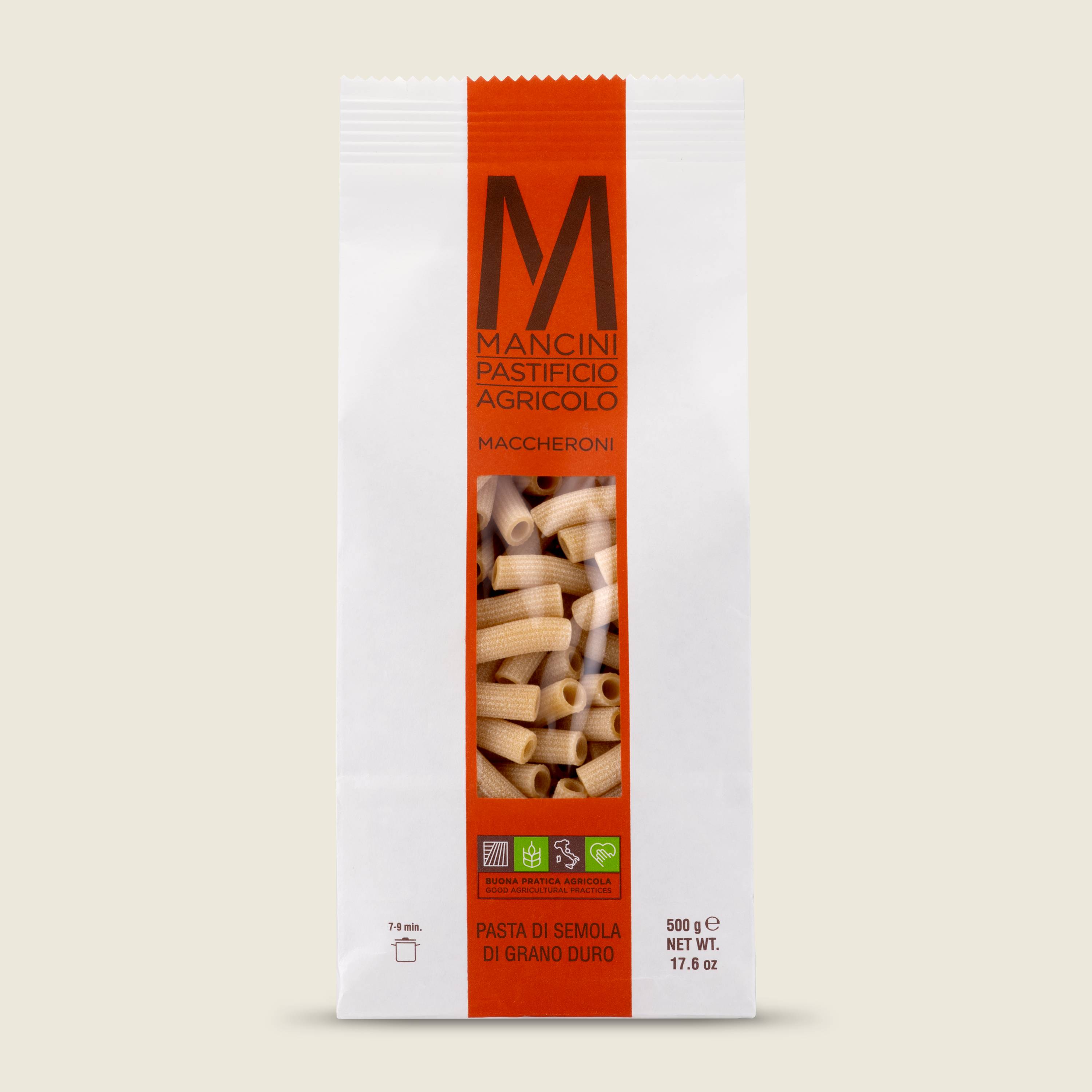 Pasta Mancini Maccheroni, 500g