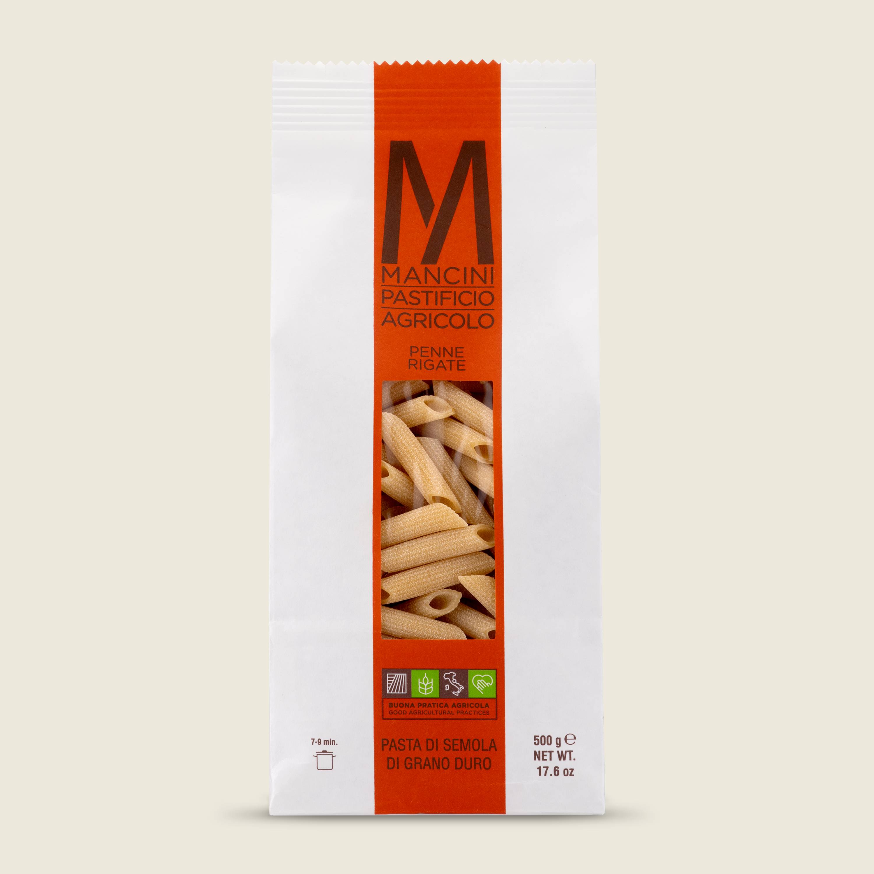 Pasta Mancini Penne, 500g