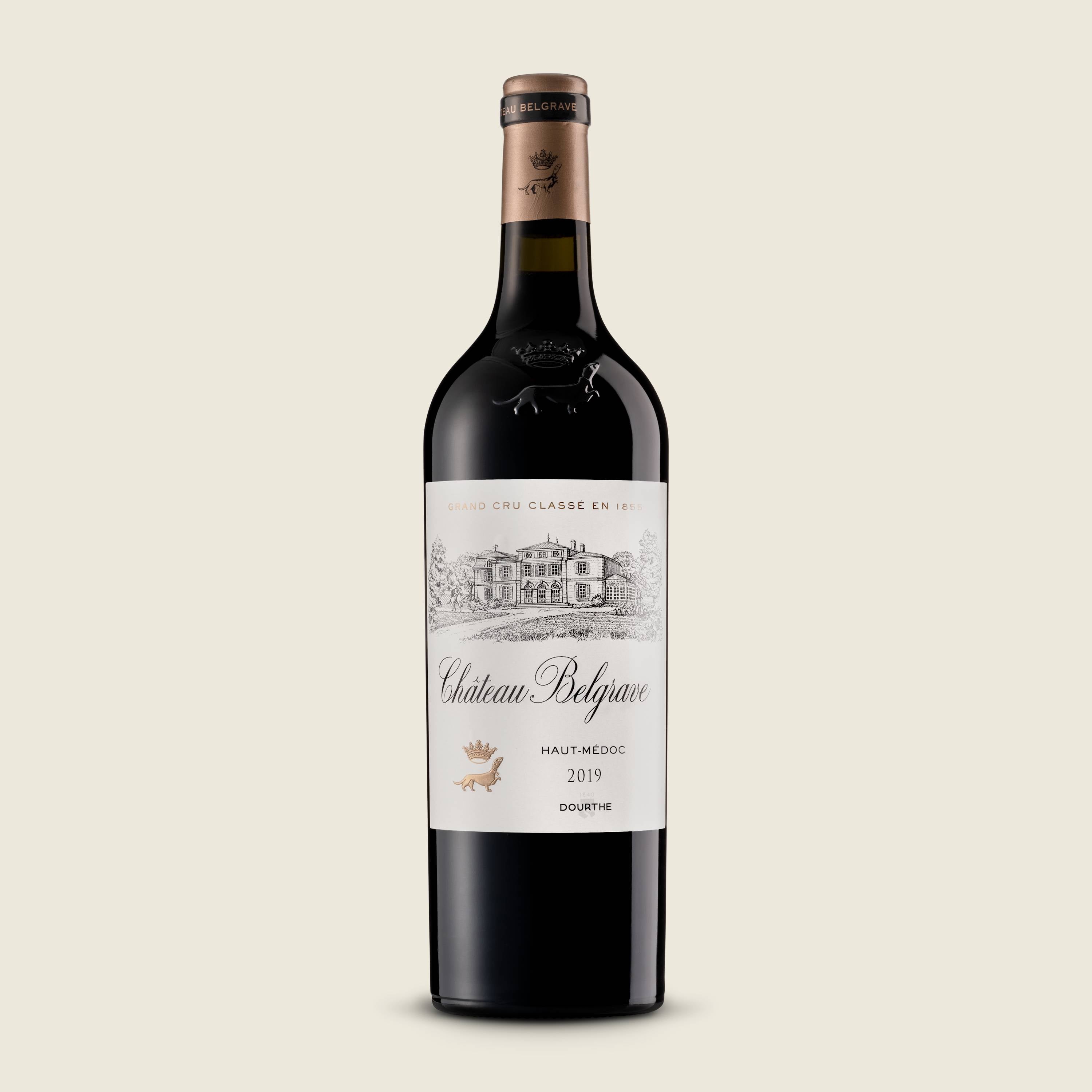 CHÂTEAU BELGRAVE 2019, červené suché víno